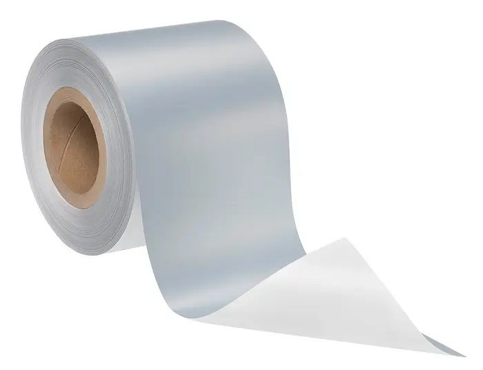 3M Thermotransferbedruckbare Etikettenfolie 7865, Silber matt, 686 mm x 508 m