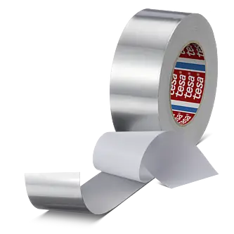 tesa 60652, 50m x 50mm, silber-matt, mit Liner, 90µm