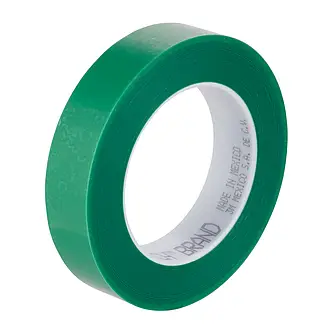 3M 851 Hochtemperatur Polyester Klebeband, Grün, 25,4 mm x 66 m, 101,6 µm