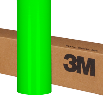 3M Scotchcal Fluoreszierende Folie 7725-406, Green Fluorescent, 1220 mm x 45,72 m