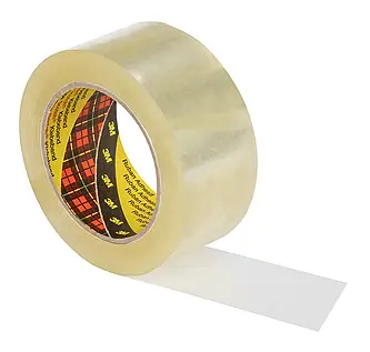 Scotch Hochleistungs-Verpackungsklebeband 375E, Klar, 48 mm x 66 m
