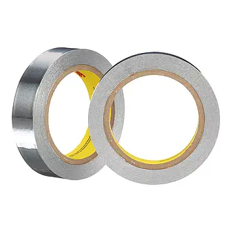 3M Aluminiumklebeband 431, Silber, 75 mm x 55 m, 0.08 mm