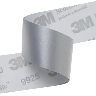 3M Scotchlite Reflective Material 9925, Silber, 1270mm x 50m