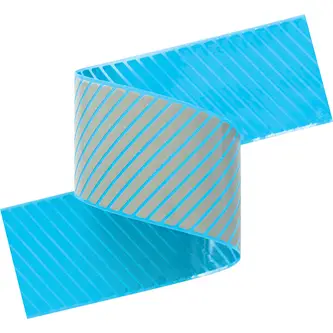 3M Scotchlite Reflective Material 5510, Segmented Home Wash Trim, 70 mm x 200 m, 2 Rolls/Case