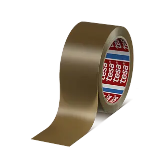 tesapack 4120 PVC, 66m x 50mm, braun, 49µm