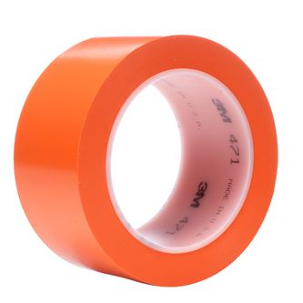 3M Weich-PVC-Klebeband 471, Orange, 50 mm x 33 m, 0.14 mm