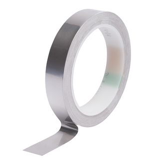 3M ET 1183 Kupferfolie glatt, verzinnt, mit leitfähigem Kleber, Zinn, 12 mm x 16,5 m x 0,07 mm