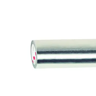 3M ET 1170 Aluminiumfolie, glatt, mit leitfähigem Kleber, Aluminium, 584 mm x 16.5 m x 0.08 mm