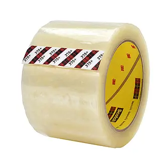 Scotch Stark haftendes Verpackungsdichtband 375+, Transparent, 48 mm x 914 m