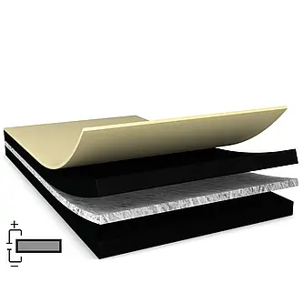 tesa 60371, 100m x 1040mm, schwarz, 30µm