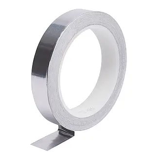 3M ET 1170 Aluminiumfolie, glatt, mit leitfähigem Kleber, Aluminum, MC15, 15 mm x 16.5 m x 0.08 mm
