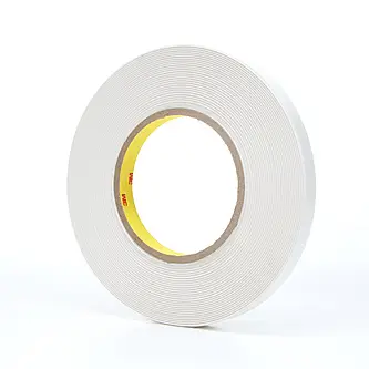 3M Repositionierbar und Wiederlösbar Doppelseitiges Klebeband 9415PC, Transparent, 25 mm x 66 m, 0.05 mm