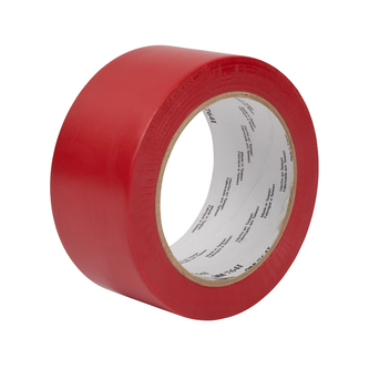 3M Allzweck-PVC-Klebeband 764, Rot, 1245 mm x 33 m, 0.13 mm