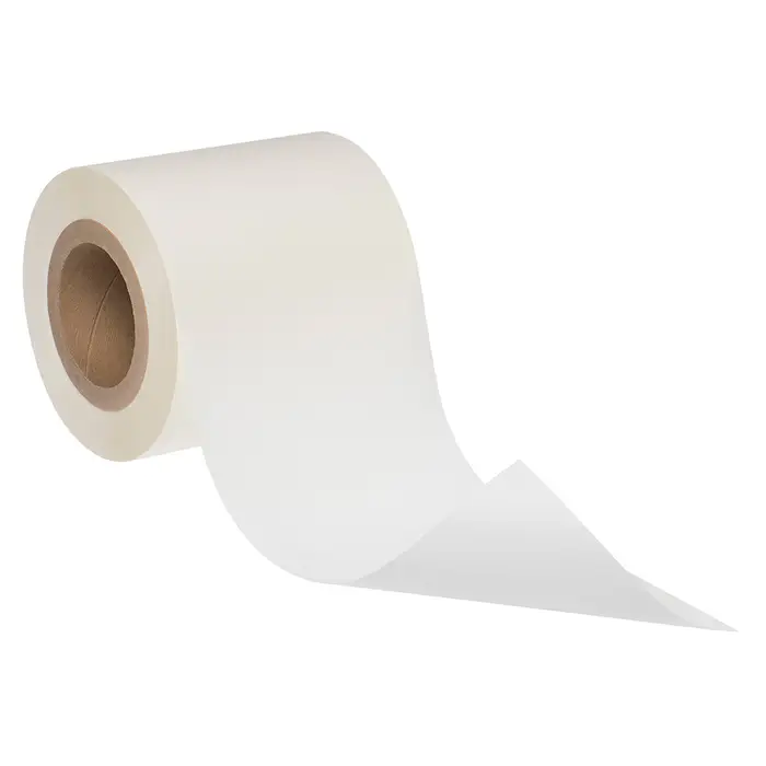 3M Thermotransferbedruckbare Etikettenfolie 76500, Transparent matt, Jumbobreite, Variable Rollenabmessung
