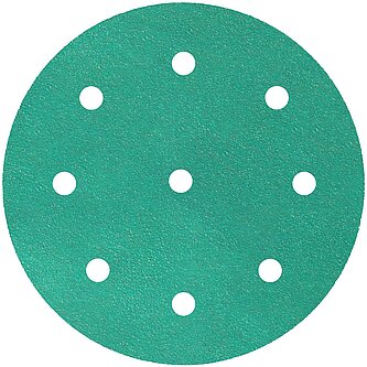 Klingspor - FP 77 K Scheibe kletthaftend wirkstoffbeschichtet, 125 mm Korn 400 Lochform GLS27