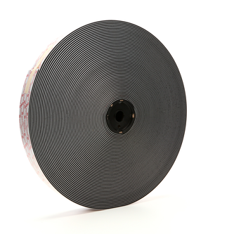 3M Hakenband SJ3519FR, Schwer Entflammbar, Schwarz, 25 mm x 45.7 m, 3.6 mm, Innenbereich