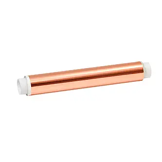 3M ET 1182 Kupferfolie glatt, mit leitfähigem Kleber beidseitig, Kupfer, 584 mm x 16,5 m x 0.09 mm
