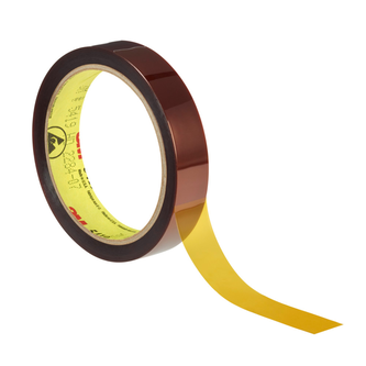3M 5419 Hochtemperatur Polyimid-Klebeband, Gold, 305 mm x 33 m, 0,07 mm