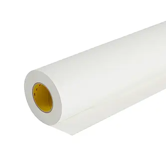 3M Siebdruckfähiges Vinyl-Leistungs-Etikettenmaterial 7051SA, Weiß matt, 1372 mm x 229 m