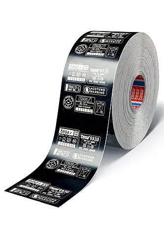tesa 6930 Laserfolie, 200m x 100mm, schwarz