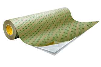 3M Doppelseitiges Klebeband mit Polyester-Träger 92015, Transparent, 700 mm x 1000 mm