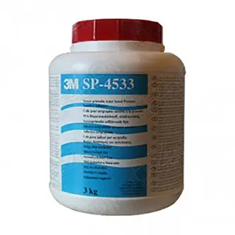 3M Siebdruckfähiger Klebstoff SP4533, Milchig Weiß, 3 kg/Gebinde