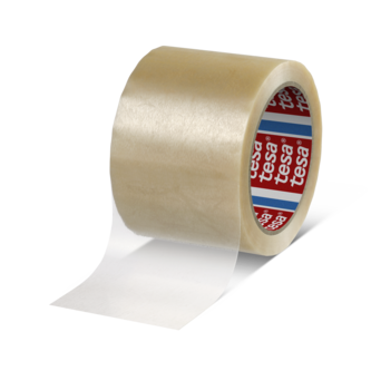 tesapack 4120 PVC - 66m x 12mm - transparent