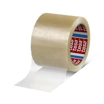 tesapack 4120 PVC, 66m x 75 mm, transparent, 49µm