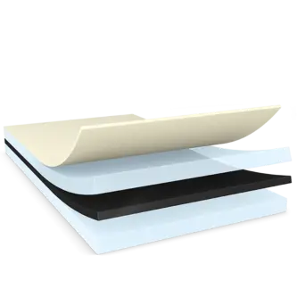 tesafix 51965, 50m x 1372mm, schwarz, 205µm