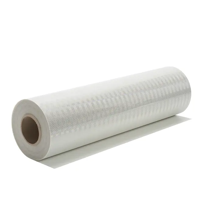 3M High Intensity Prismatic Reflective Sheeting 3930, White, 48 in x 50 yd, 1 Roll/Case