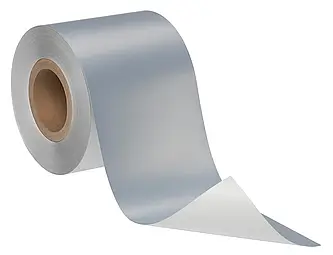 3M Thermotransferbedruckbare Etikettenfolie 7818EH, Silber matt, TT TC, 135 mm x 1524 m