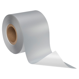 3M Thermotransferbedruckbare Etikettenfolie 7879EJ, Silber matt, Jumbobreite, Variable Rollenabmessung