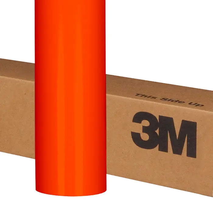 3M Scotchcal ElectroCut Farbfolie 7125-14, Bright Orange, 1220 mm x 45,72 m