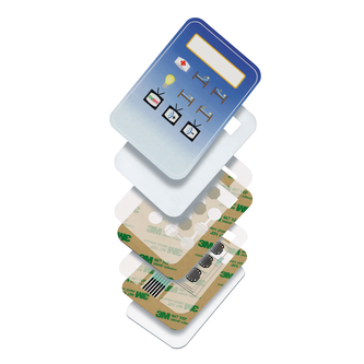 3M Distanzfolie 7957MP, Transparent, 700 mm x 1000 mm, 0.18 mm