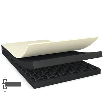 tesa 60234, 50m x 1040mm, matt-schwarz, 55µm