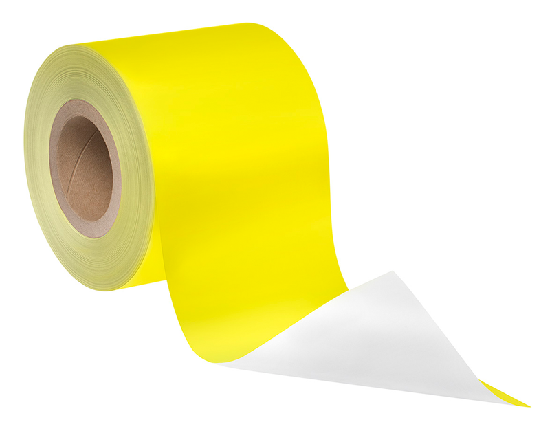 3M Polyesterfolie 76953, Gelb glänzend, Jumbobreite, Variable Rollenabmessung