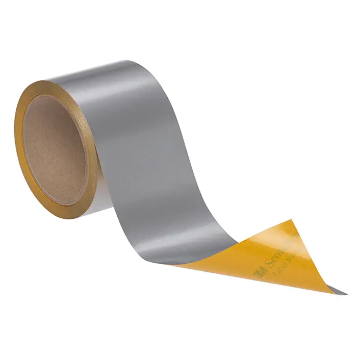 3M Scotchcal Kennzeichnungsmaterialien 3698E+, Silver Glossy, 152 mm x 250 m