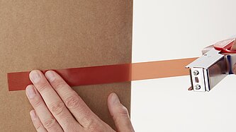 tesa 4287 - 66m x 1400mm - orange