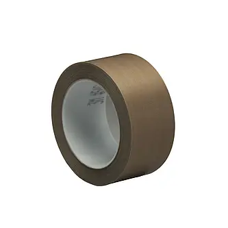 3M PTFE Glasgewebe-Klebeband 5451, Braun-Transparent, 254 mm x 33 m, 0.14 mm