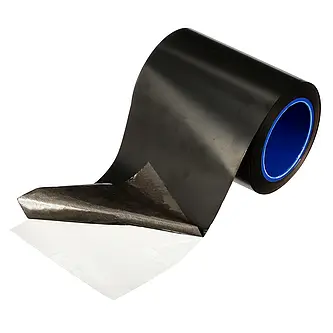 3M Elektrisch leitfähiges einseitiges Klebeband 3304BC-S, Schwarz, 25 mm x 10 m, 12 Rollen/Packung