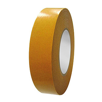 RK 830 Doppelseitiges Klebeband - 1.000 mm x 50 m - weiß