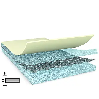 tesa 60253, 50m x 1040mm, schwarz, 70µm
