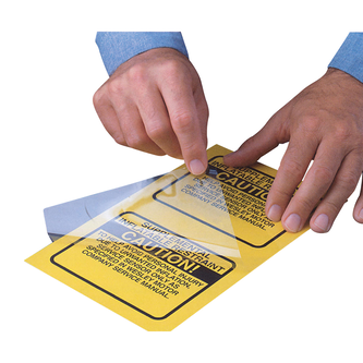 3M Polyesterfolie 7735FL, Transparent Glänzend, 610 mm x 508 m