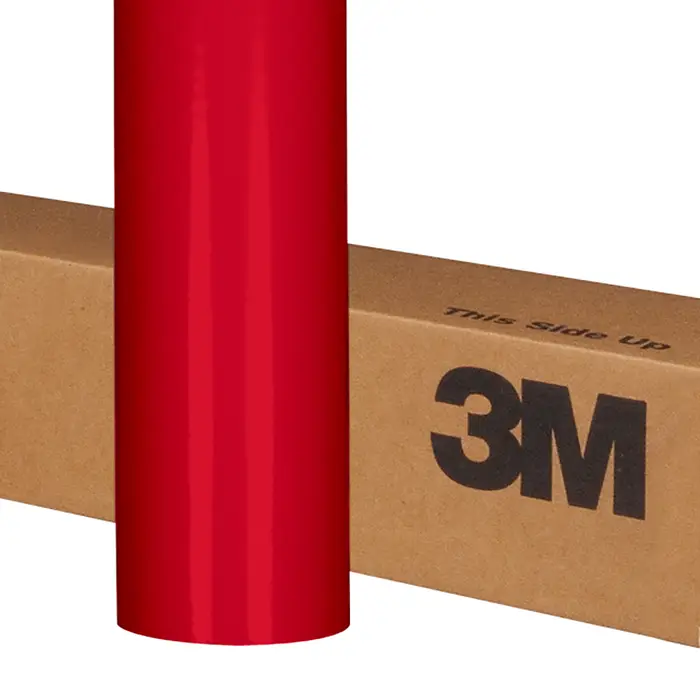 3M Controltac Farbfolie 180mC-53, Cardinal Red, 1220 mm x 45,72 m