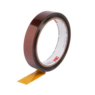 3M ET 92 Polyimidfolie, Bernstein, 9 mm x 33 m x 0.08 mm