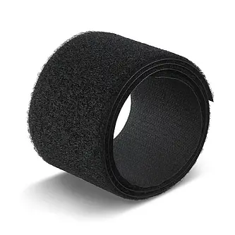 3M Schwer Entflammbares Schlaufenband SJ3418FR, Schwarz, 25.4 mm x 45.7 m, 3.6 mm