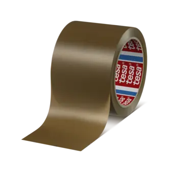 tesapack 4120 PVC, 66m x 75mm, braun, 49µm