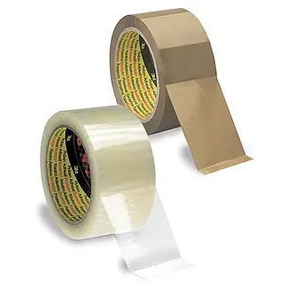 Scotch Verpackungsklebeband 371, Weiß, 50 mm x 66 m, 0.048 mm