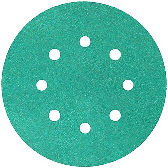 Klingspor - FP 77 K Scheibe kletthaftend wirkstoffbeschichtet, 125 mm Korn 400 Lochform GLS5