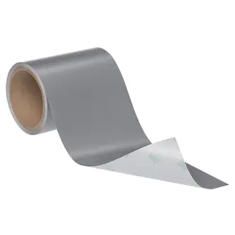 3M Laserbeschriftbare Etikettenfolie 7848, Silber matt/Schwarz, 90 mm x 300 m